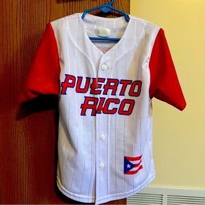 Kids size 2-4 Puerto Rico button down shirt